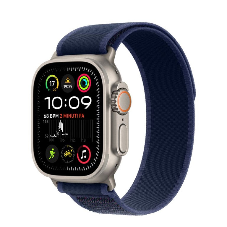 Apple Watch Ultra 2 Cellular 49mm Natural Titanium - Blue Trail Loop - S/M - EU