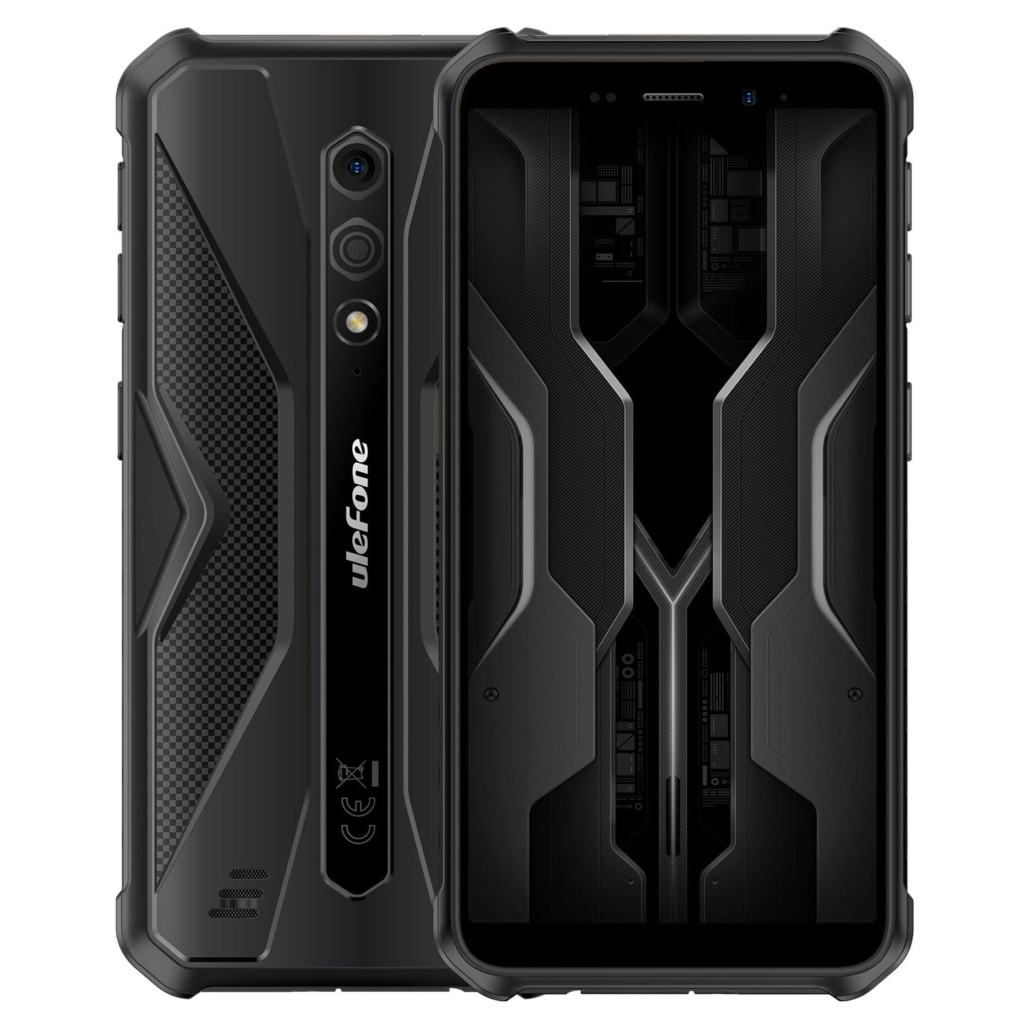 Ulefone Armor X12 Pro 64Gb 6Gb-Ram 4G Dual Sim - All Black - EU