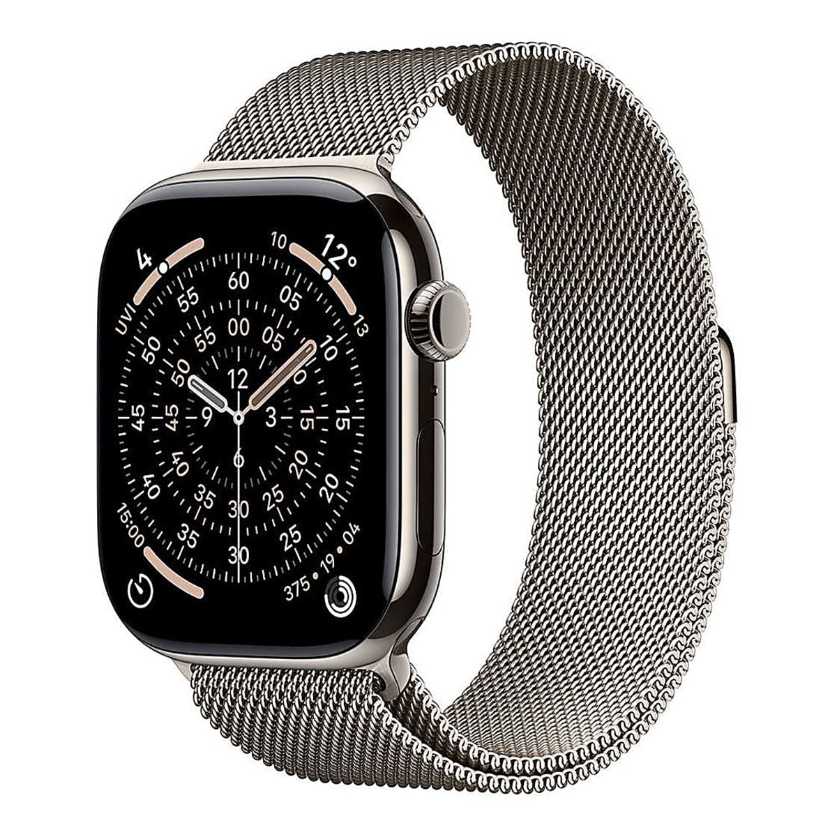 Apple Watch 11 Cellular 46mm Natural Titanium - Natural Milanese Loop - M/L - EU