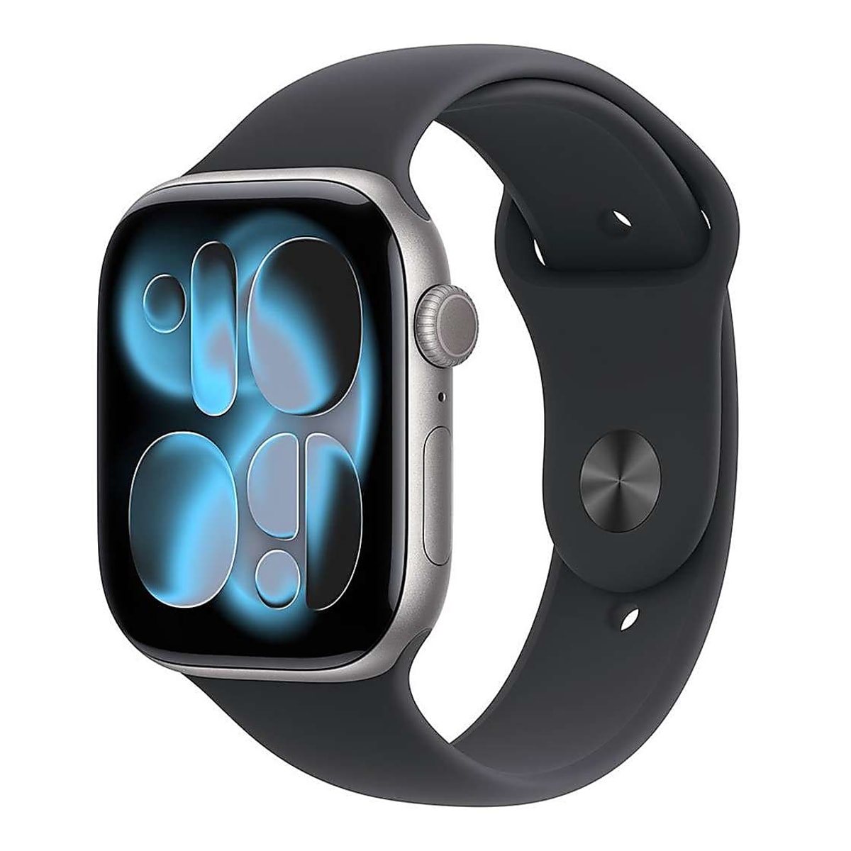 Apple Watch 11 Cellular 46mm Space Grey Aluminium - Black Sport Band - S/M - EU