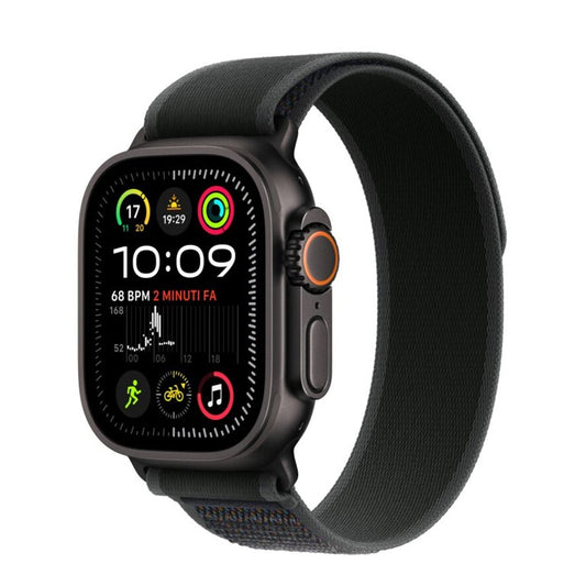 Apple Watch Ultra 2 Cellular 49mm Black Titanium - Black Trail Loop - M/L - EU