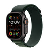 Apple Watch Ultra 2 Cellular 49mm Black Titanium - Dark Green Alpine Loop - Medium - EU