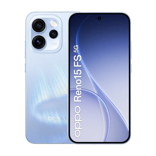 Oppo Reno15 FS 512Gb 8Gb-RAM 5G Dual Sim - Aurora Blue