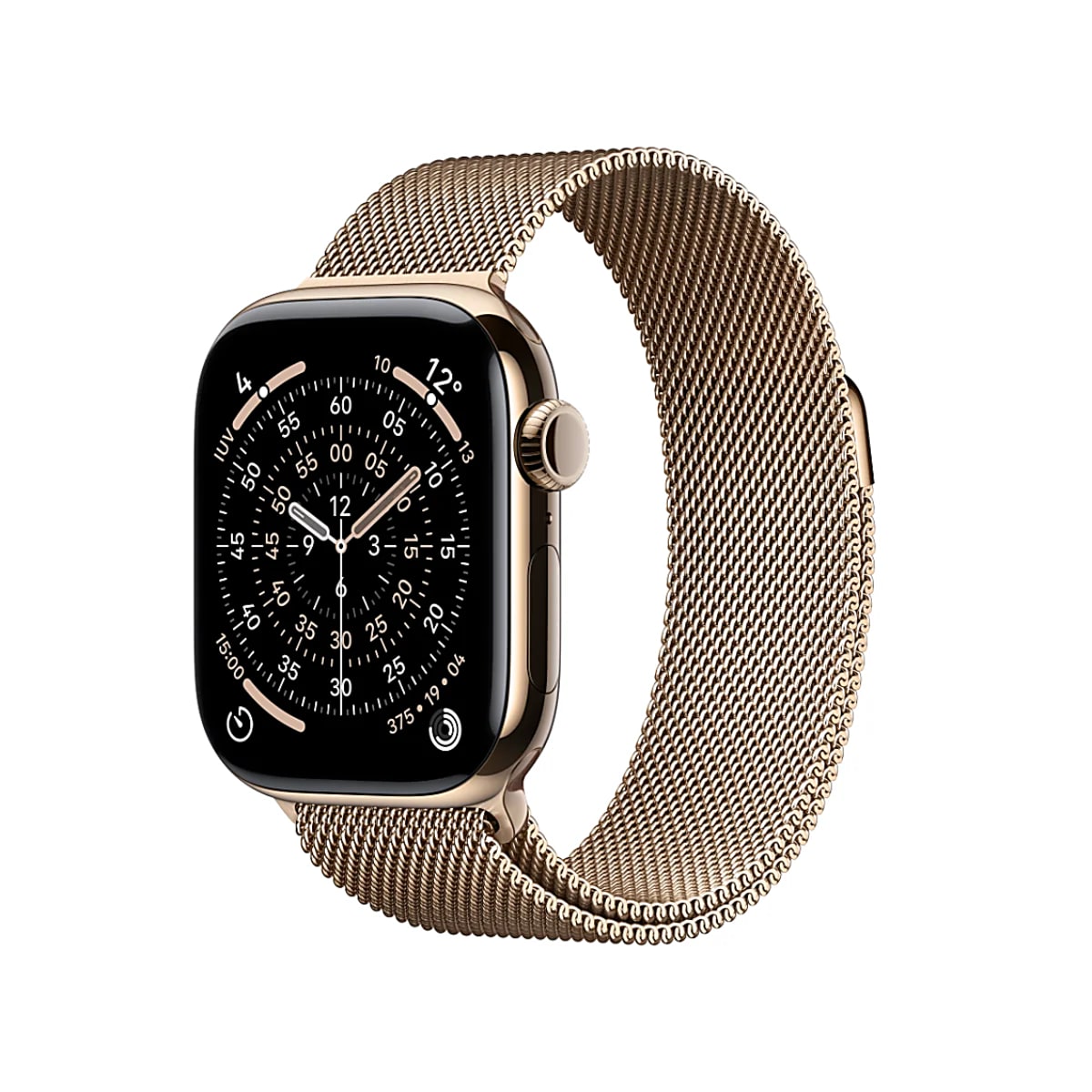 Apple Watch 11 Cellular 42mm Gold Titanium - Gold Milanese Loop - EU