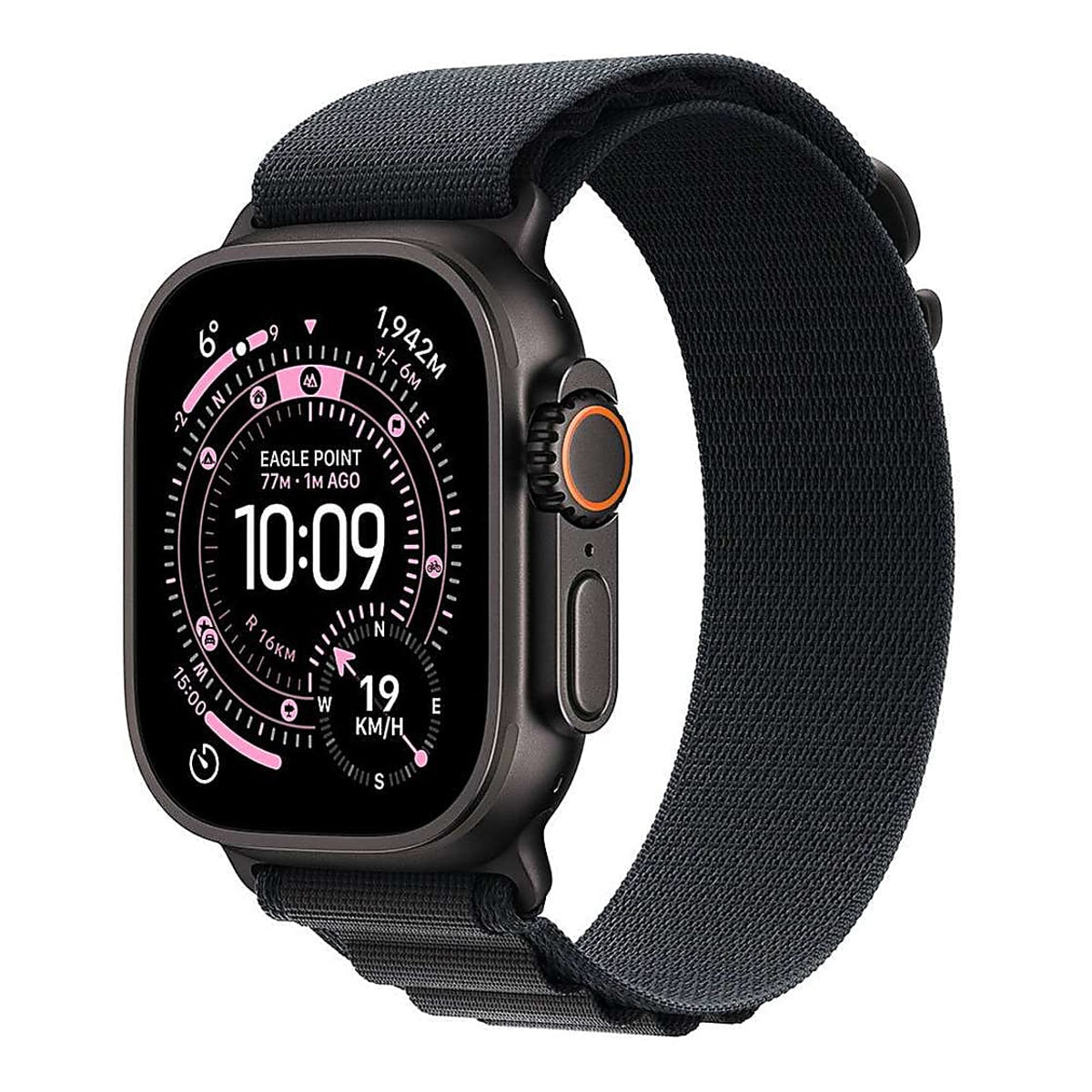Apple Watch Ultra 3 Cellular 49mm Black Titanium - Black Alpine Loop - Small - EU