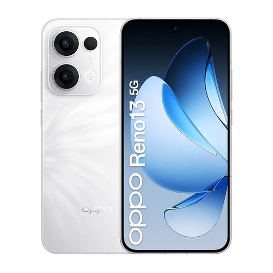 Oppo Reno13 256Gb 12Gb-Ram 5G Dual Sim - Plume White - EU
