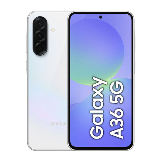 Samsung Galaxy A36 128Gb 6Gb-Ram 5G Dual Sim A366 - White - EU