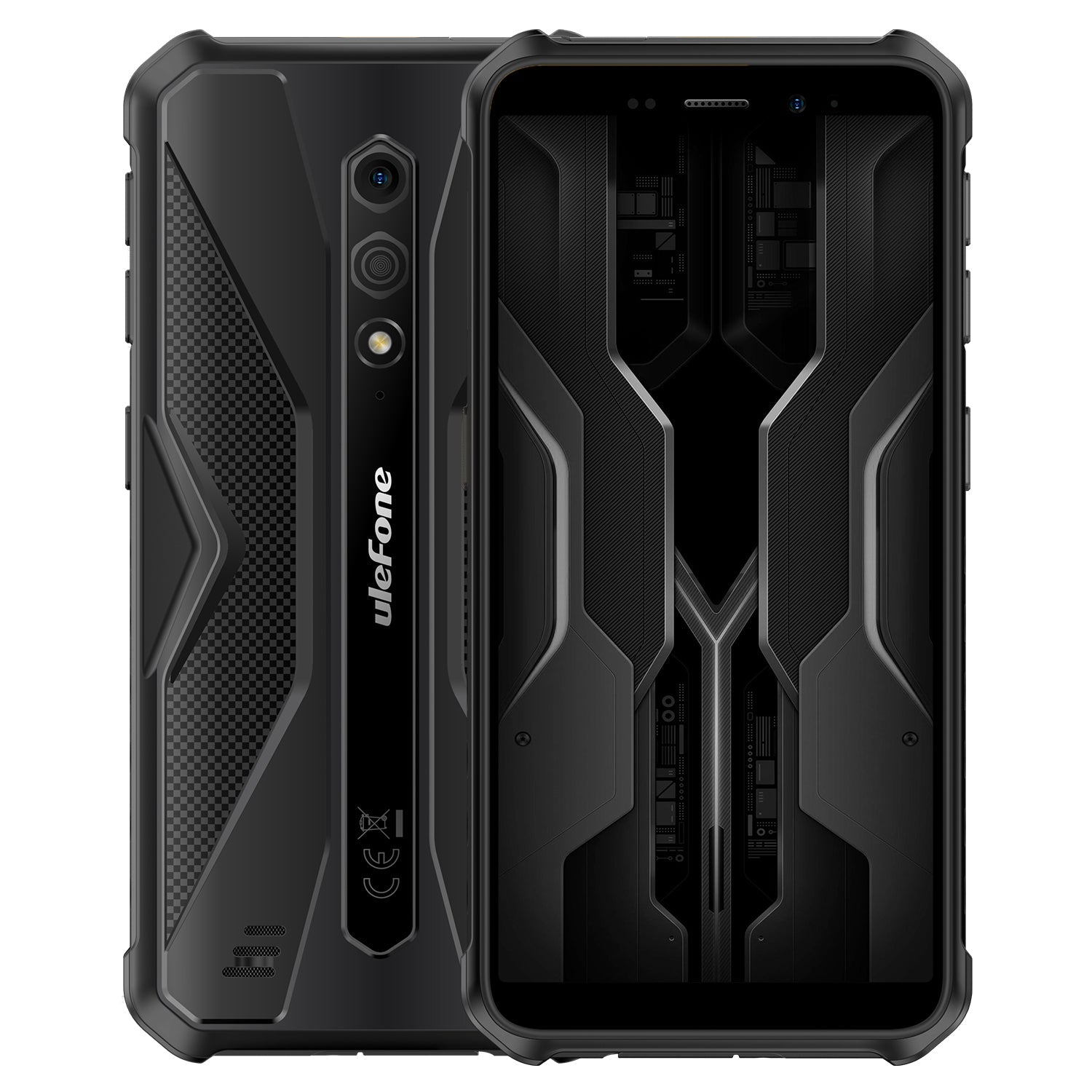 Ulefone Armor X12 Pro 64Gb 6Gb-Ram 4G Dual Sim - All Black - EU
