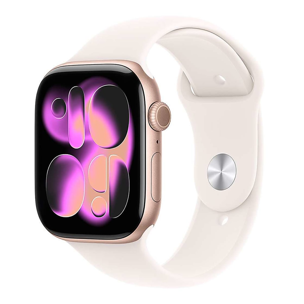 Apple Watch 11 Cellular 46mm Rose Gold Aluminium - Light Blush Sport Band - M/L - EU