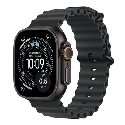 Apple Watch Ultra 3 Cellular 49mm Black Titanium - Black Ocean Band - EU