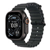 Apple Watch Ultra 3 Cellular 49mm Black Titanium - Black Ocean Band - EU