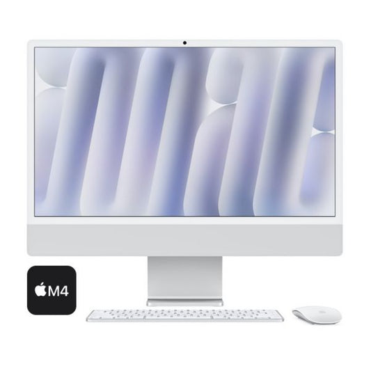 Apple iMac 24 M4 16Gb Ram - 256Gb SSD - 8-Cpu 8-Gpu Retina 4.5K - Silver - Italia