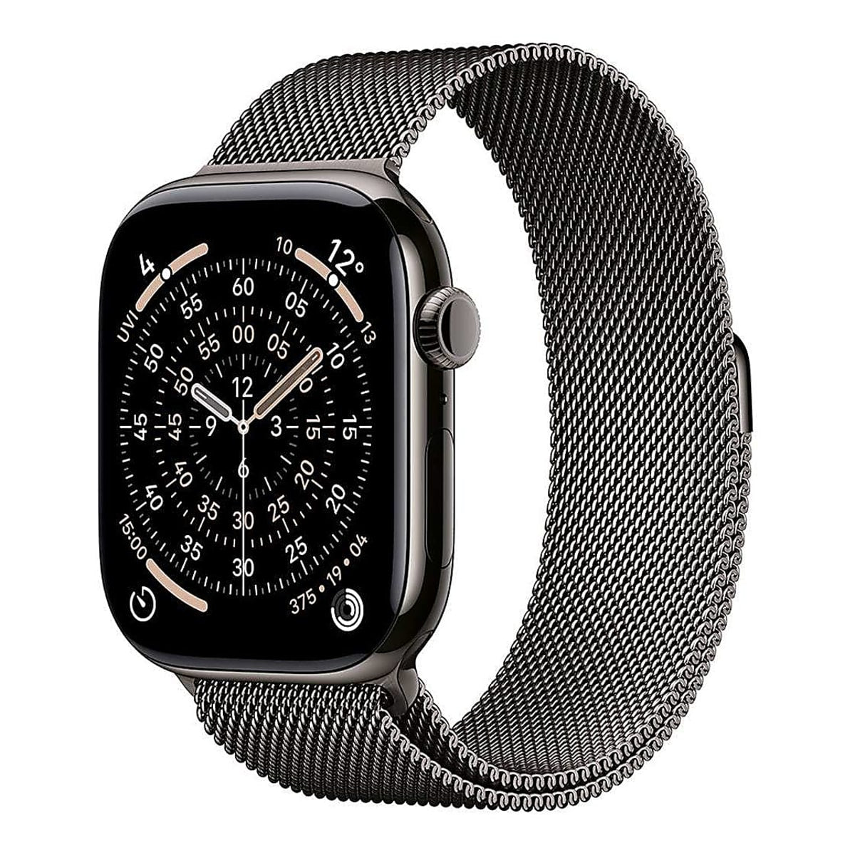 Apple Watch 11 Cellular 46mm Slate Titanium - Slate Milanese Loop - S/M - EU