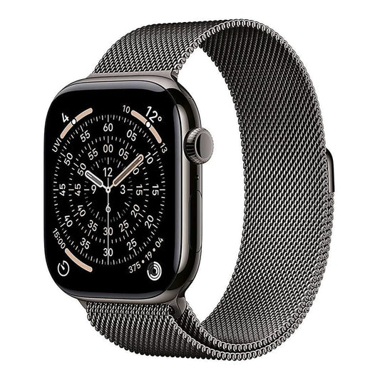 Apple Watch 11 Cellular 46mm Slate Titanium - Slate Milanese Loop - S/M - EU